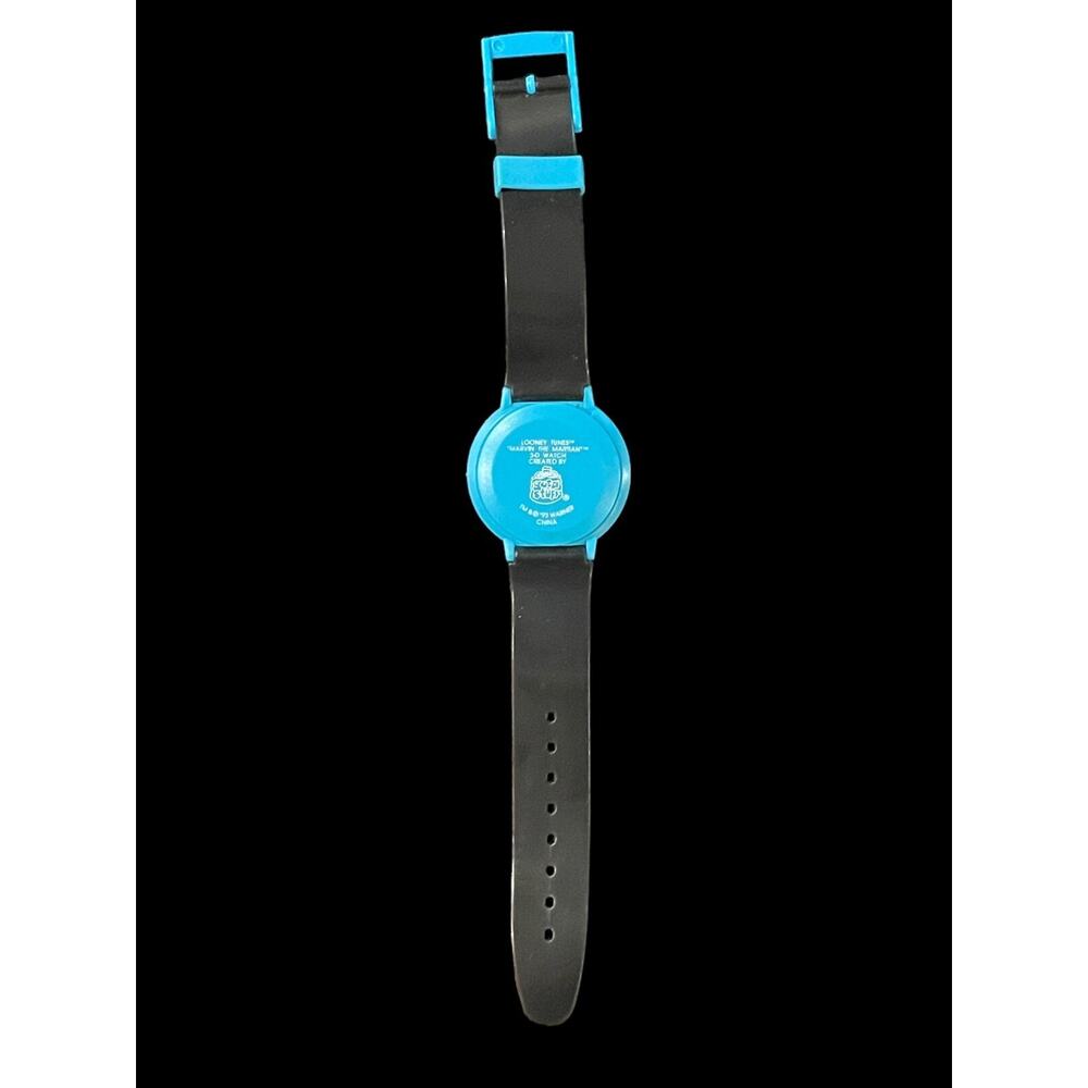 1993 Looney Tunes Marvin the Martian Greeting Earthlings 3D Watch New Battery - Picture 4 of 4
